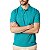 Camisa Polo Reserva Piquet Classica Masculino Azul Turquesa - Imagem 2