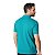 Camisa Polo Reserva Piquet Classica Masculino Azul Turquesa - Imagem 3
