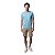 Camiseta Reserva Regular Careca Masculino Turquesa - Imagem 2