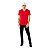 Camiseta Tommy Hilfiger Essential Cotton Gola V Vermelho - Imagem 3