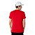 Camiseta Tommy Hilfiger Essential Cotton Gola V Vermelho - Imagem 2
