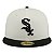Boné New Era 5950 Chicago White Sox Off White e Preto - Imagem 2