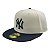 Boné New Era 5950 New York Yankees 2tone Off White e Preto - Imagem 1