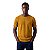 Camiseta Reserva Regular Waffle Masculino Amarelo Mostarda - Imagem 1