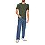 Camiseta Tommy Hilfiger Seasonal Regular Fit Verde oliva - Imagem 3