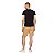 Camiseta Tommy Hilfiger Essential Cotton Preto Masculino - Imagem 3
