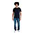Camiseta Tommy Hilfiger Essential Cotton Marinho Masculino - Imagem 3
