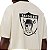 Camiseta New Era Oversize Las Vegas Riders Off White - Imagem 5