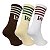 Meia New Era 3 Pares Cano Longo Branded Sortido - Imagem 2