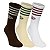 Meia New Era 3 Pares Cano Longo Branded Sortido - Imagem 3