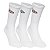 Meia New Era 3 Pares Cano Longo Branded Branco - Imagem 3