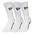 Meia New Era 3 Pares Cano Longo Branded Branco - Imagem 1
