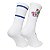 Meia New Era 2 Pares Cano Longo Los Angeles Dodgers Branco - Imagem 3