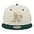 Boné New Era Mascot Pin Oakland Athletics Bege e Verde - Imagem 2