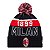 Gorro New Era Sport Ac Milan Preto Masculino - Imagem 1