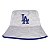 Bucket New Era Los Angeles Dodgers Cinza e Azul - Imagem 1