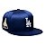 Boné New Era 5950 Satin Los Angeles Dodgers Azul - Imagem 3