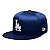 Boné New Era 5950 Satin Los Angeles Dodgers Azul - Imagem 1