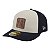 Boné New Era Quilted 5950 New York Yankees Marinho e Bege - Imagem 1