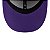 Boné New Era Quilted 5950 Los Angeles Lakers Roxo e Bege - Imagem 5
