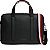 Bolsa Tommy Hilfiger Textured Computer Bag Preto Masculino - Imagem 1