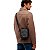 Bolsa Shoulder Bag Tommy Hilfiger Corp Texture Mini Preto - Imagem 3