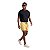 Bermuda Reserva Praia Básico Textura Masculino Mostarda - Imagem 4