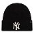Gorro New Era Short Cuff Beanie New York Yankees Preto - Imagem 1