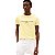 Camiseta Tommy Hilfiger Logo Embroidery Masculino Amarelo - Imagem 1