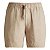 Bermuda Reserva Casual Linho Plus Natural Masculino Bege - Imagem 1