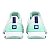 Tênis Wilson Intrigue Tour Clay Feminino Branco e Azul Claro - Imagem 3