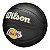 Bola de Basquete Mini Wilson NBA Los Angeles Lakers - Imagem 3