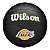 Bola de Basquete Mini Wilson NBA Los Angeles Lakers - Imagem 1