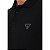 Camisa Polo Guess Silk Triangulo Puff Masculino Preto - Imagem 5