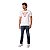 Camiseta Guess Triangulo Desgastado Masculino Branco - Imagem 3