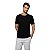 Camiseta Guess Bordado Centro Masculino Preto - Imagem 1