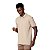 Camisa Polo Guess Silk Gola Bege Masculino - Imagem 1