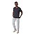 Calça Guess Jeans Regular Straight Masculino Cinza Claro - Imagem 3