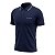 Camisa Polo Guess Silk Peito Frisos Gola Masculino Marinho - Imagem 3