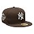 Boné New Era 5950 New York Yankees World Series 99 Marrom - Imagem 3