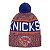Boné New Era Knit New York Knicks Masculino Azul e Laranja - Imagem 1