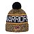 Gorro New Era Knit Golden State Warriors Amarelo e Marinho - Imagem 1