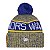 Gorro New Era Knit Golden State Warriors Amarelo e Azul - Imagem 2