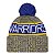 Gorro New Era Knit Golden State Warriors Amarelo e Azul - Imagem 3