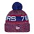 Gorro New Era Knit Philadelphia 76ers Azul e Vermelho - Imagem 2