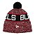 Gorro New Era Knit Chicago Bulls Preto e Vermelho - Imagem 2