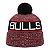 Gorro New Era Knit Chicago Bulls Vermelho e Preto - Imagem 3