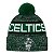 Gorro New Era Knit Boston Celtics Masculino Verde - Imagem 1