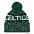 Boné New Era Knit Boston Celtics Preto e Verde - Imagem 3