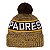 Gorro New Era Knit San Diego Padres Marrom e Amarelo - Imagem 3